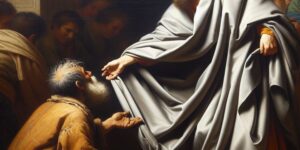 san martin y el mendigo