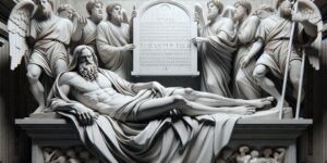 Imagen de la tumba del Papa Julio II en la iglesia de San Pietro in Vincoli