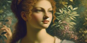 Retrato de la Venus de Urbino pintado por Tiziano